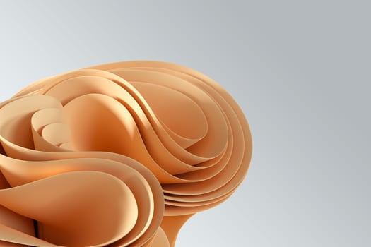 Wavy modern shapes on a black background. abstract background.Luxurious style background or wallpaper photo