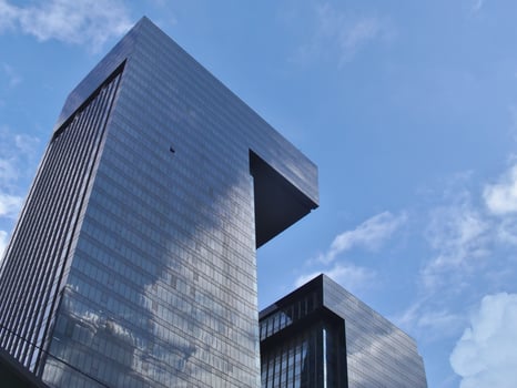 G TOWER BANGKOK THAILAND08 SEPTEMBER 2019Building 9 Rama 9 Road Huai Khwang Subdistrict Huai Khwang District Bangkok 10310 MRT Rama 9 Station. photo