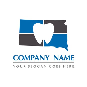 Dental Vector ,south dakota dental abstract logo