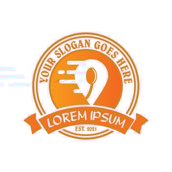 restaurant logo , delivery logo vector