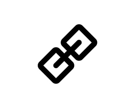 Link concept line icon. Simple element illustration. Link chain concept outline symbol design. Can be used for web and mobile UI UX . Modern vector style.