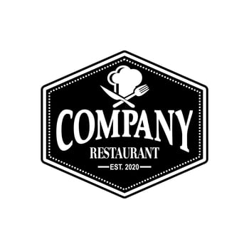 Chef Vector , Restaurant Logo Vector