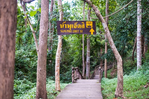 Bua Thong Waterfall And Chet Si fountion Nation Park Chiang Mai photo