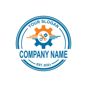 engineering industry logo , industrial logo vector