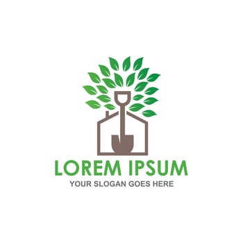 nature garden vector , natural logo