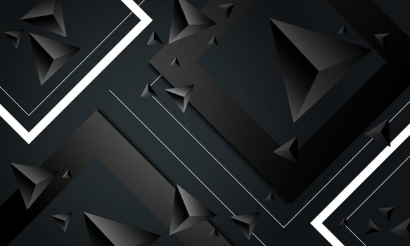 abstract background combination of squares and triangles vector