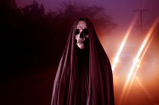 horror scary concept photo