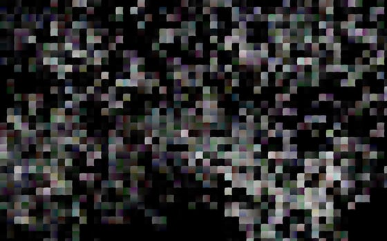 Dark Silver, Gray vector template with crystals, rectangles.