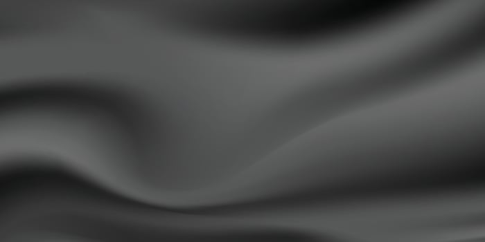 black satin fabric as background vector