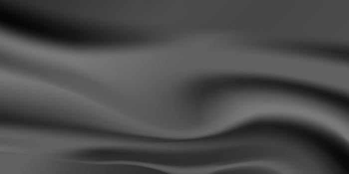 black satin fabric as background vector