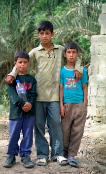 Different muslim people handles personal affairs after conflict with military during curfews photo