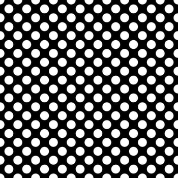 White circle  seamless pattern on black background  for hand bag design,fabric design,phone case,ipad case,curtain,table clothe vector
