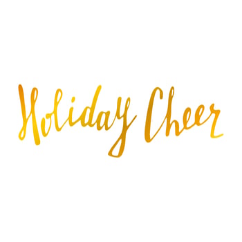 Merry Christmas gold Lettering Design. Greeting text. Vector illustration EPS10