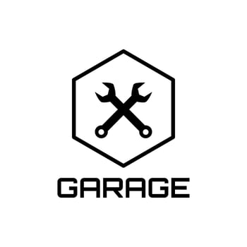 garage symbol vector