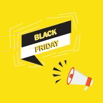 Black Friday sale Vector for poster, invitation, banner, promotion