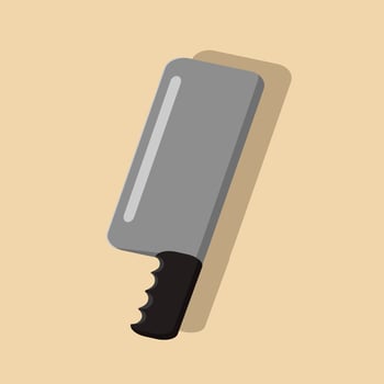 cleaver illustartion vector