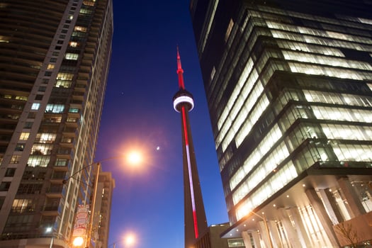 Night Photo Toronto City
