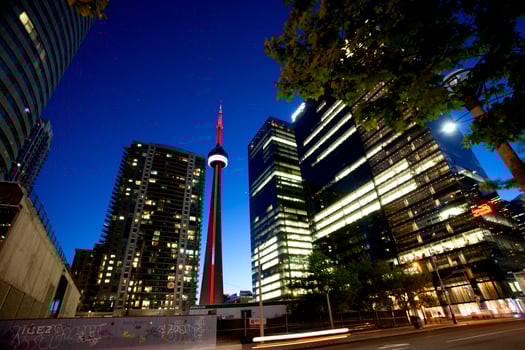 Night Photo Toronto City