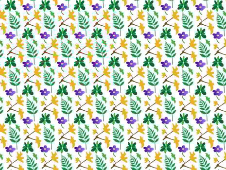 floral pattern design vector