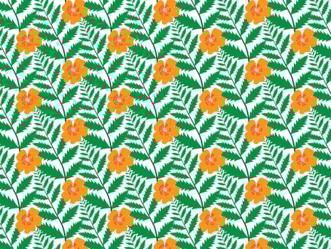 floral pattern design vector