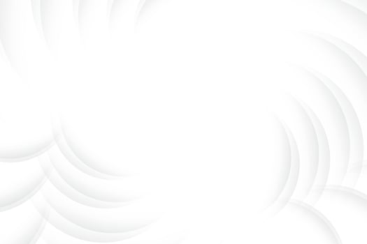 Abstract white and gray gradient background with geometric shape. Vector illustration.