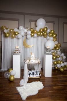 Party Decorations Setup photo