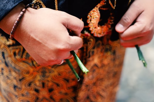 Javanese wedding dress, wedding ceremony photo