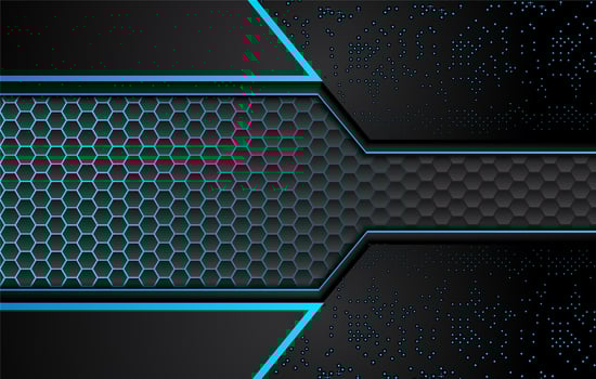 Black blue background. vector