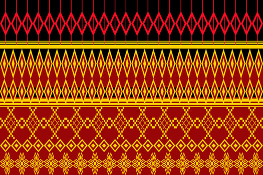 Geometric ethnic oriental traditional pattern.Figure tribal embroidery style.Design for wallpaper,clothing,wrapping,fabric,vector illustration vector