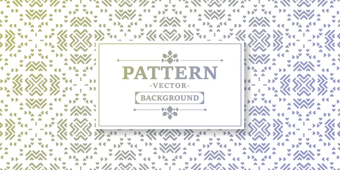 gradation ornament pattern design background vector