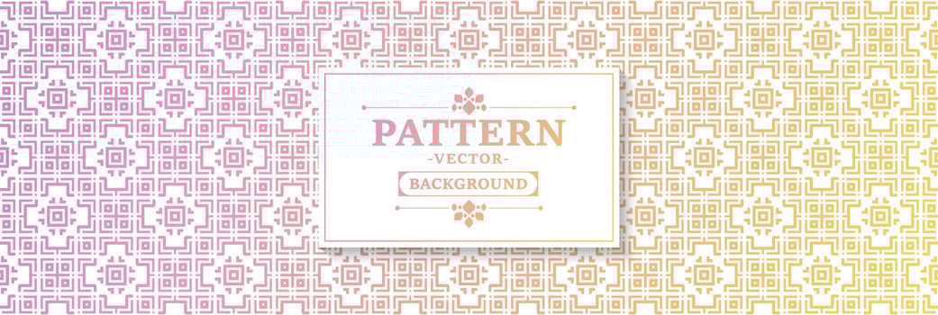 gradation ornament pattern design background vector