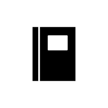 Book, Read, Library, Study Solid Icon Vector Illustration Logo Template. Suitable For Many Purposes.