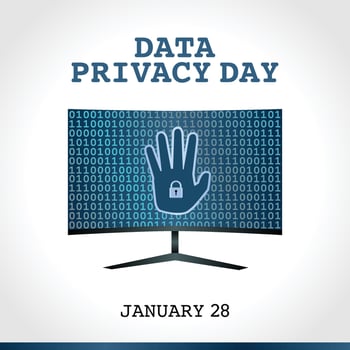 data privacy day vector illustration