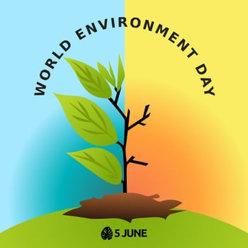 world environment day vector illustration