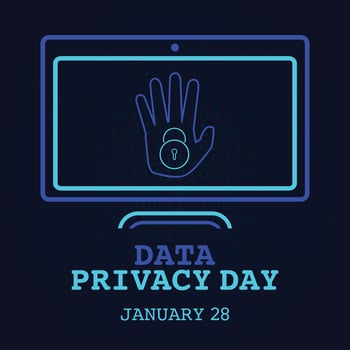 data privacy day vector illustration