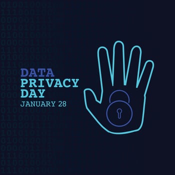 data privacy day vector illustration