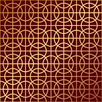 Chinese pattern template vector illustration
