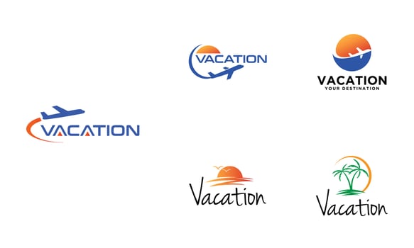 Travel design collection vector
