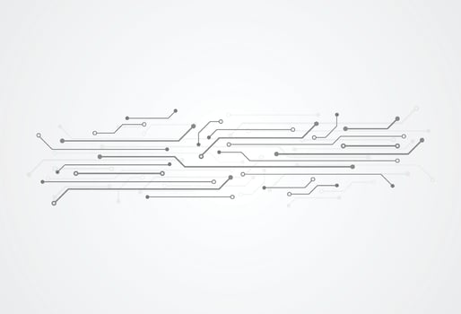 Abstract digital background with technology circuit board texture. Electronic motherboard illustration. Communication and engineering concept. Vector illustration