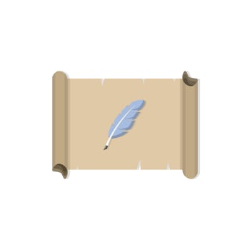 Vintage paper and stationery illustration vector
