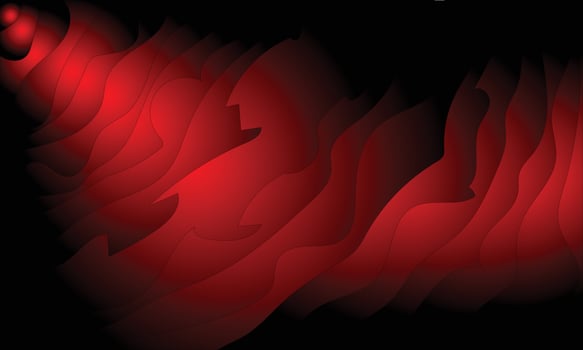 Dark red and black background. vector