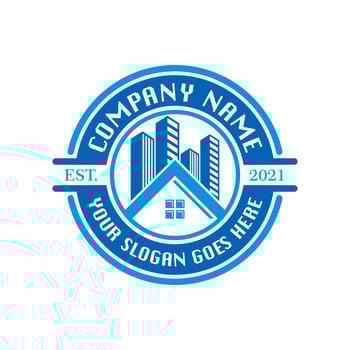 real estate logo , building vector