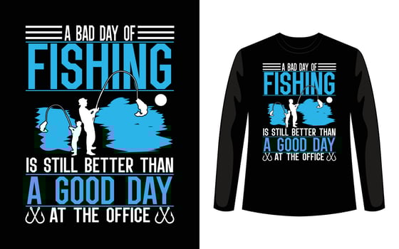 Fishing T shirt design  vector illustration, Poster, Trendy T-shirt