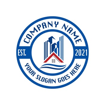 real estate logo , building vector