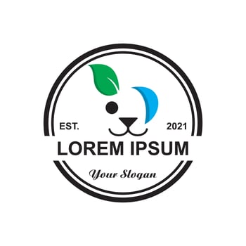 pets care logo , veterinary logo vector