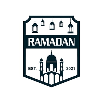 ramadan logo , muslim logo vector
