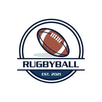 rugby logo , sport logo vector