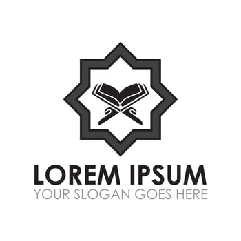 quran vector , islamic logo vector