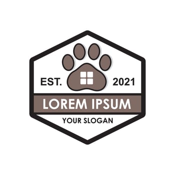 pets care logo , veterinary logo vector