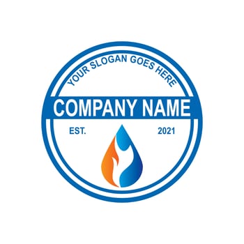 gas and oil logo , industry logo vector